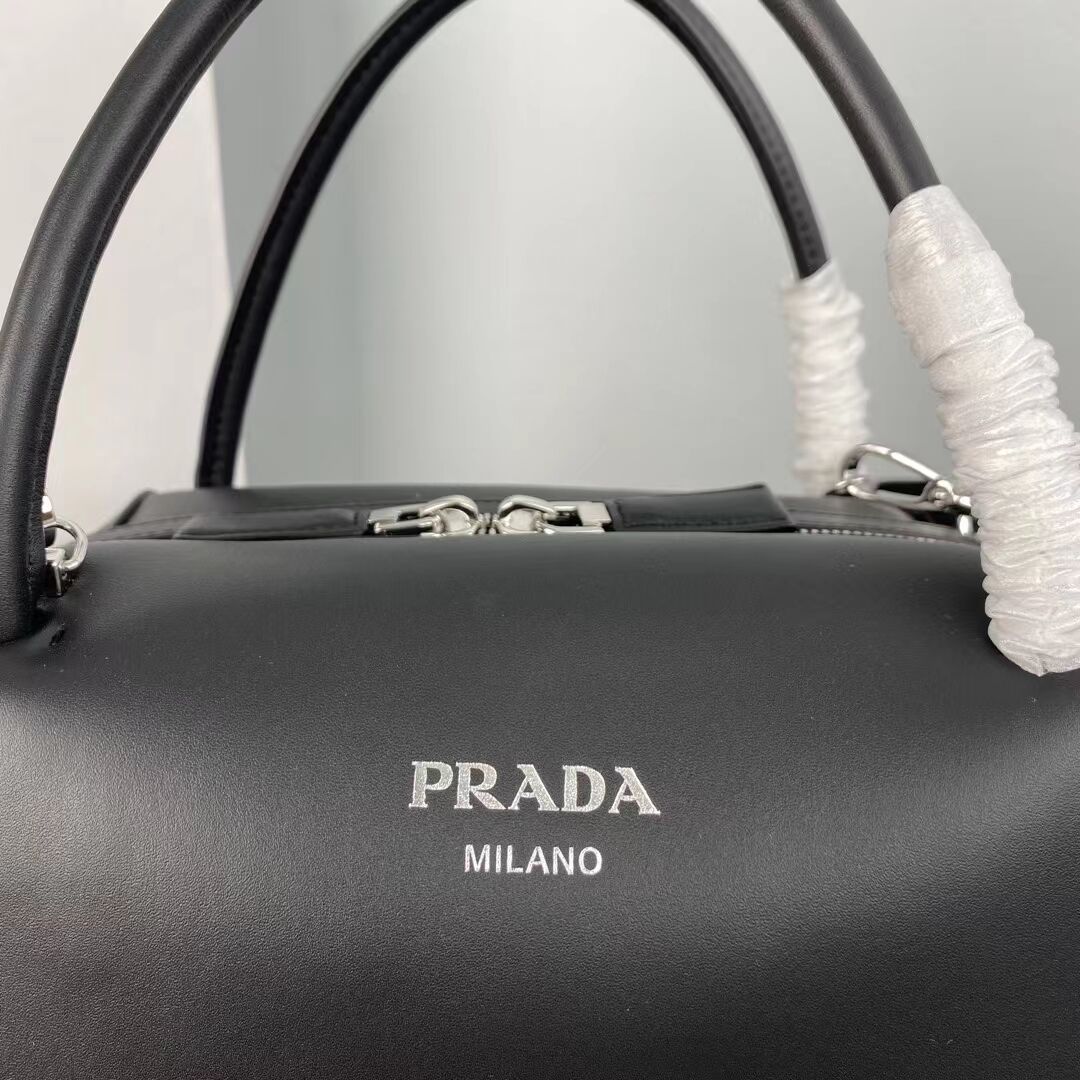 Prada leather tote bag 1BD665 black