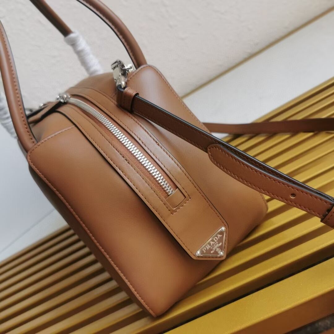 Prada leather Supernova handbag 1BD665 caramel