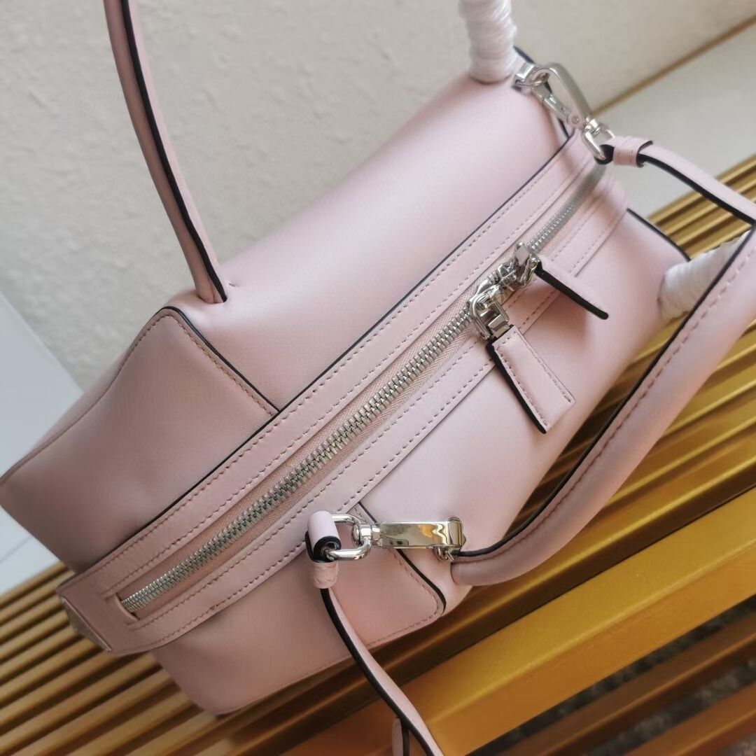 Prada leather tote bag 1BD665 pink