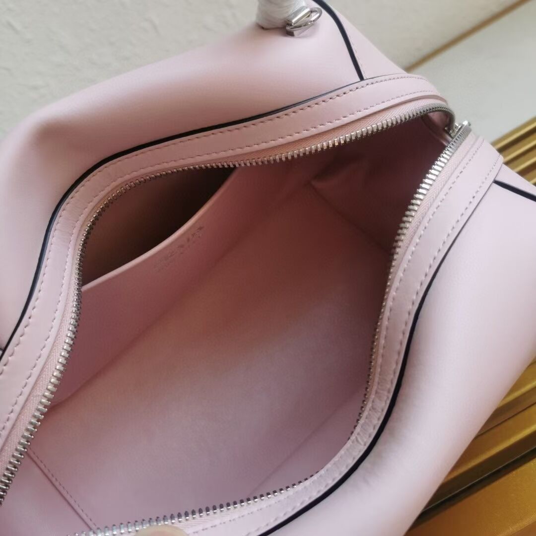 Prada leather tote bag 1BD665 pink