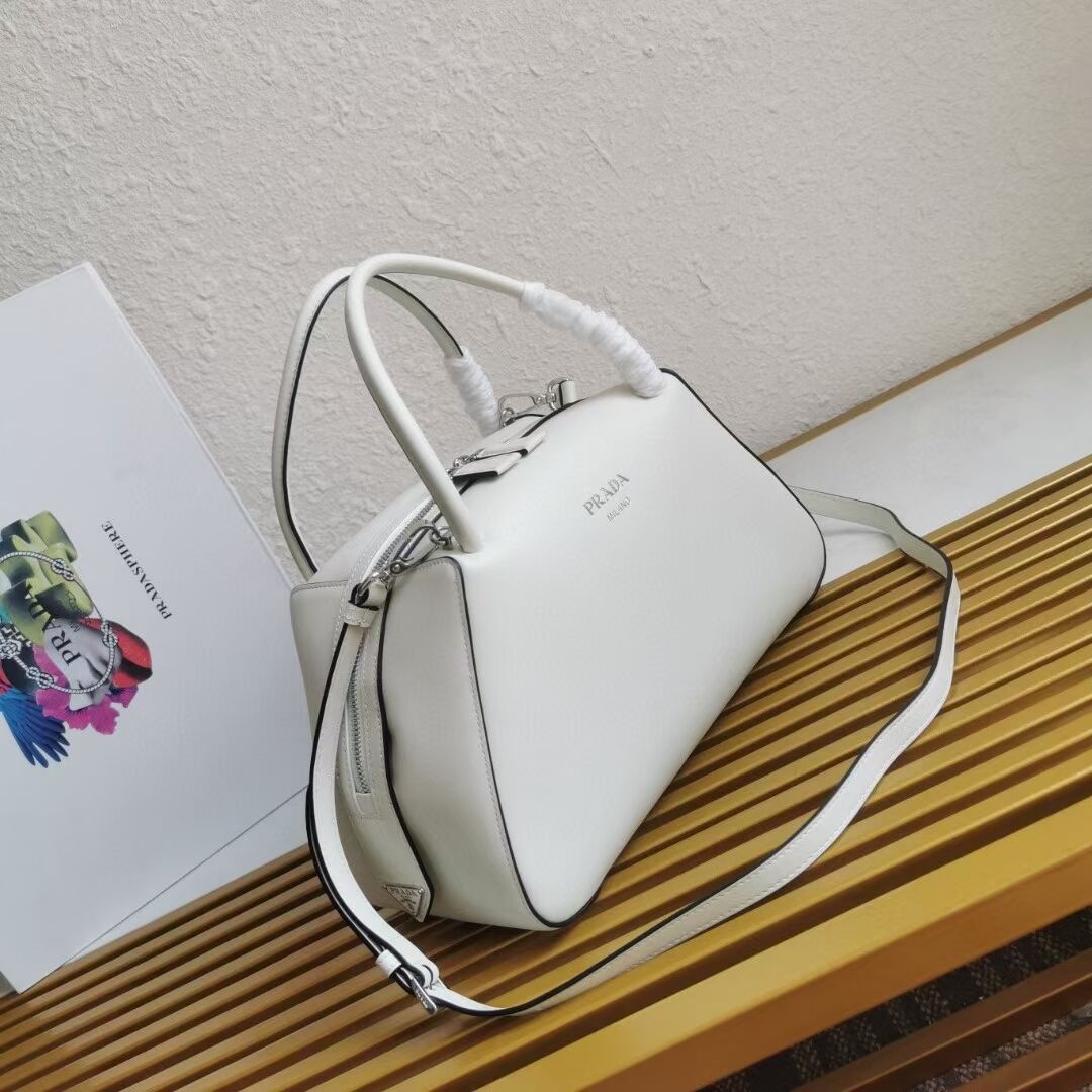 Prada leather Supernova handbag 1BD665 white