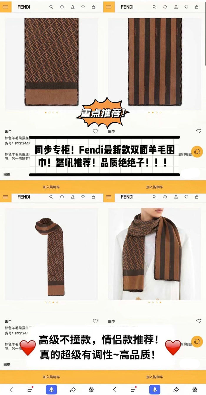 Fendi Scarf FDC00003