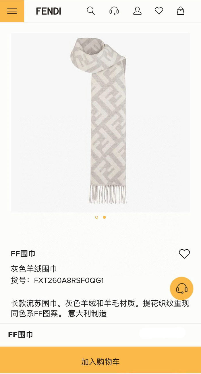 Fendi Scarf FDC00011