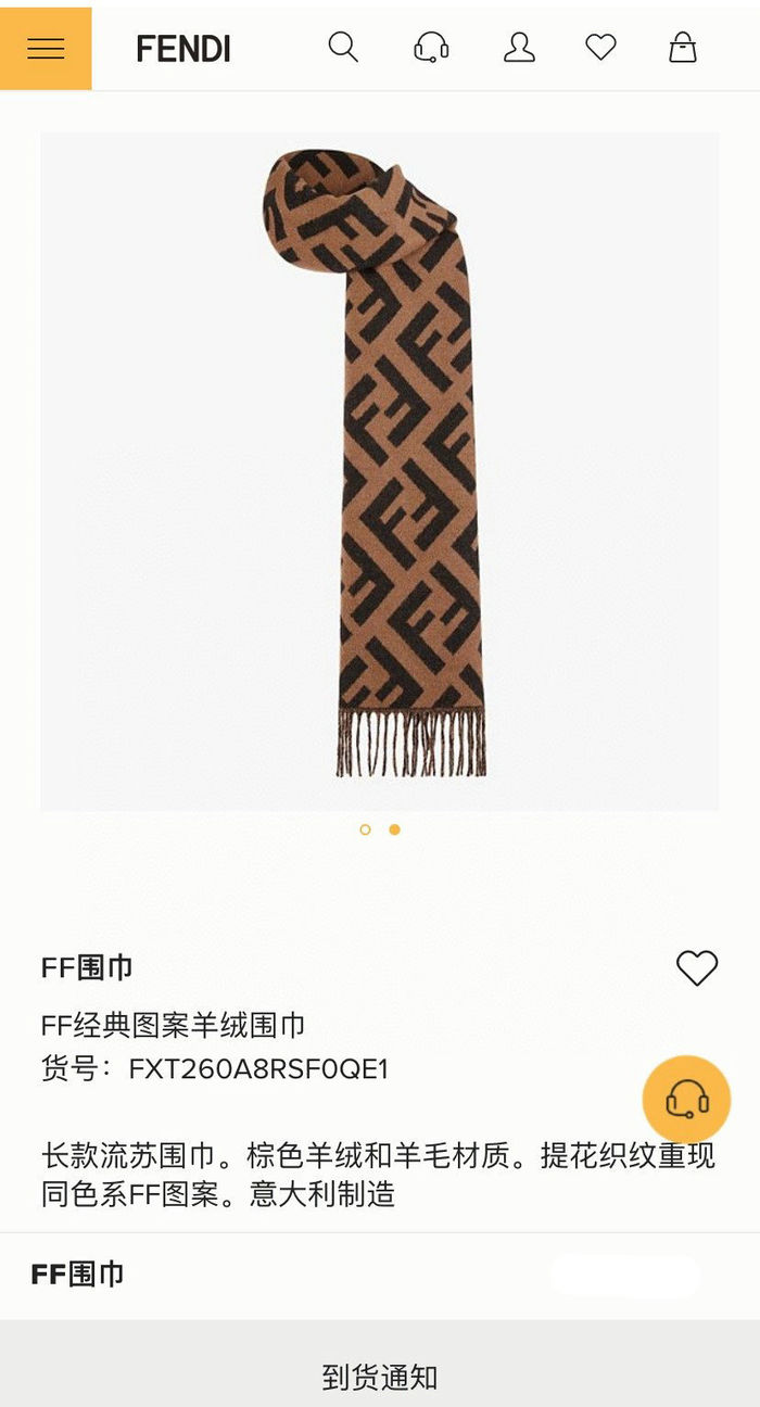 Fendi Scarf FDC00012