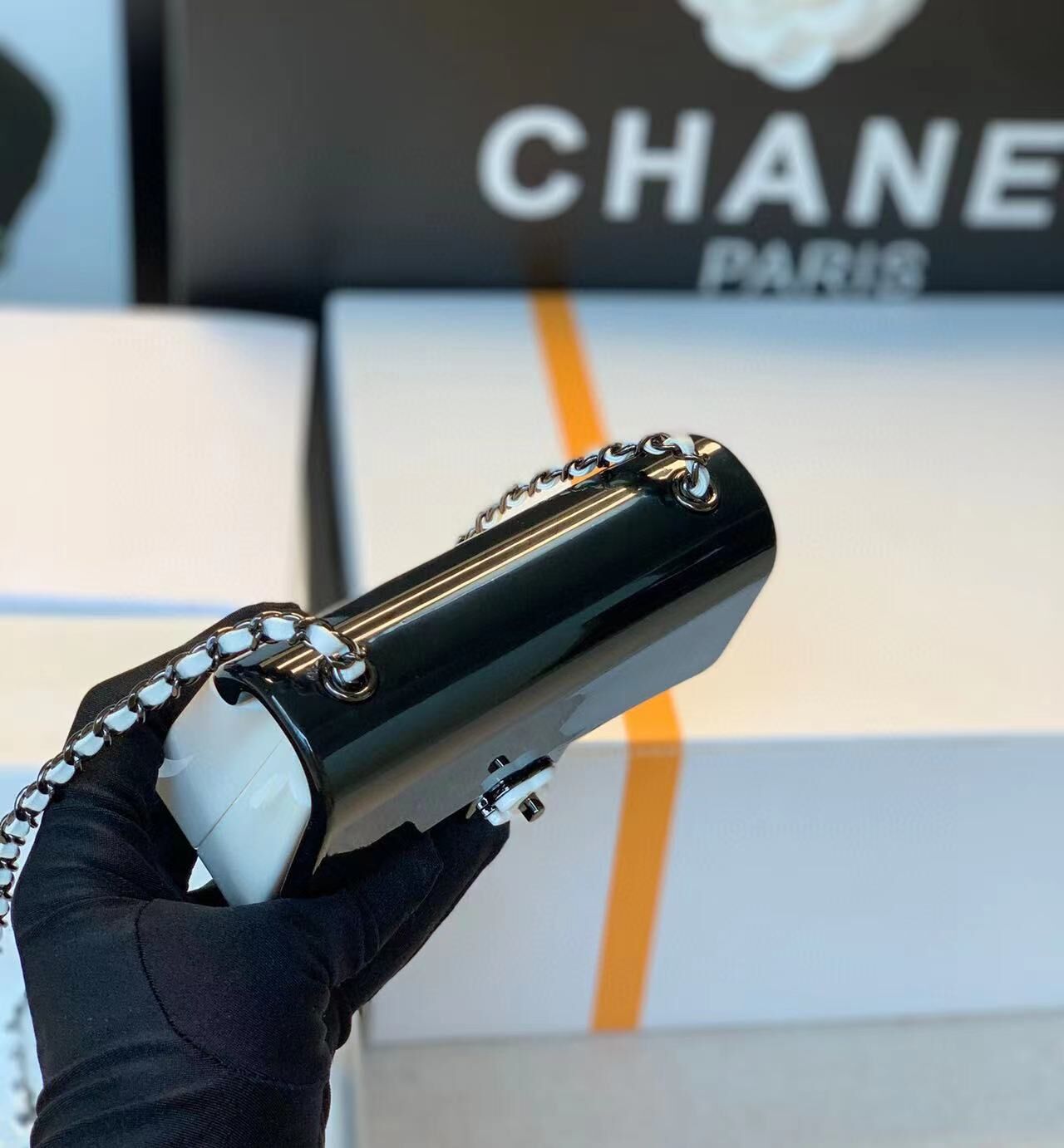 Chanel Original Quality Bag A1116 Black&White