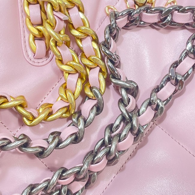 CHANEL 19 SHOPPING BAG AS3519 pink
