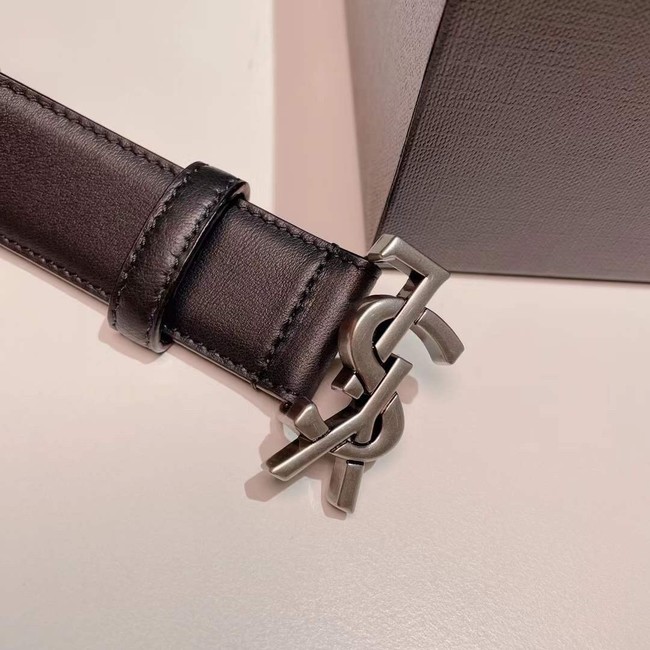 Yves saint Laurent calf leather BELT 30MM 26994