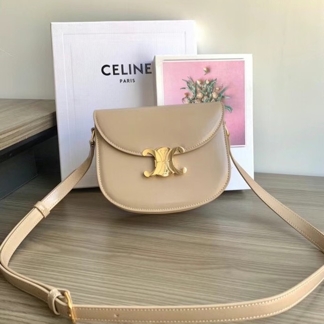 Celine TEEN BESACE TRIOMPHE IN SHINY CALFSKIN 110413 SAFARI