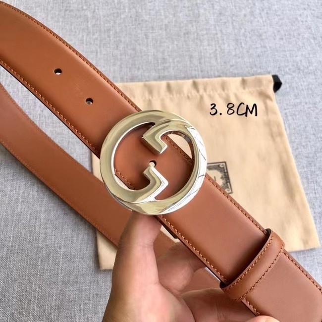 Gucci Blondie 38MM leather belt 703147-2