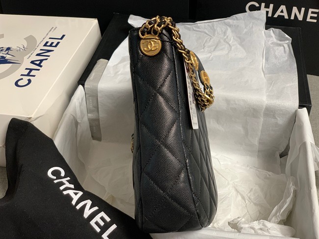 Chanel SMALL SHOPPING BAG AS3400 black