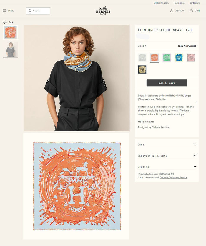 Hermes Scarf HEC00297