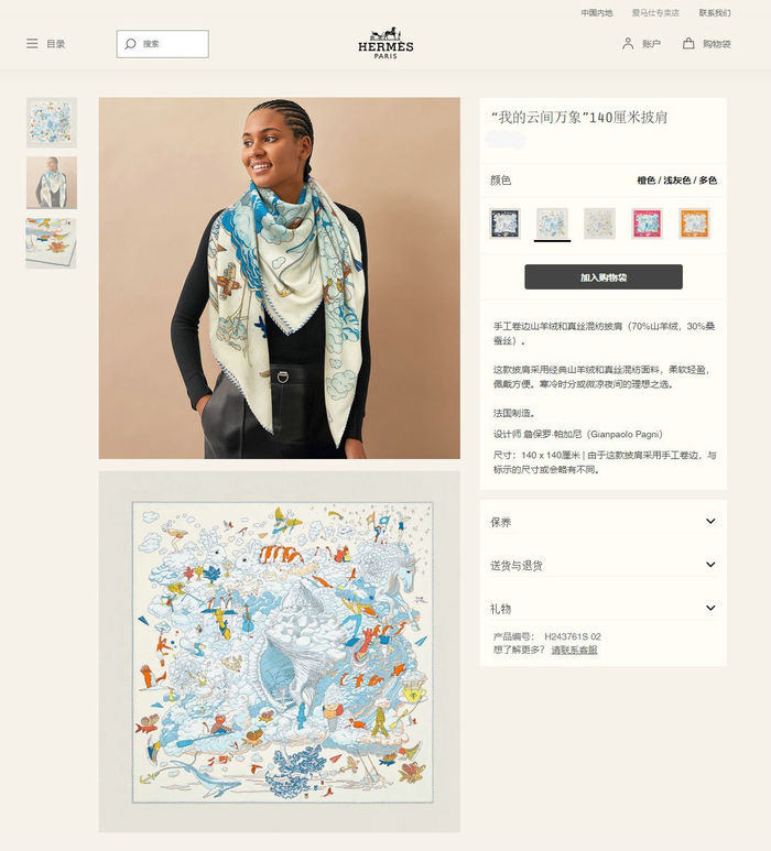 Hermes Scarf HEC00445