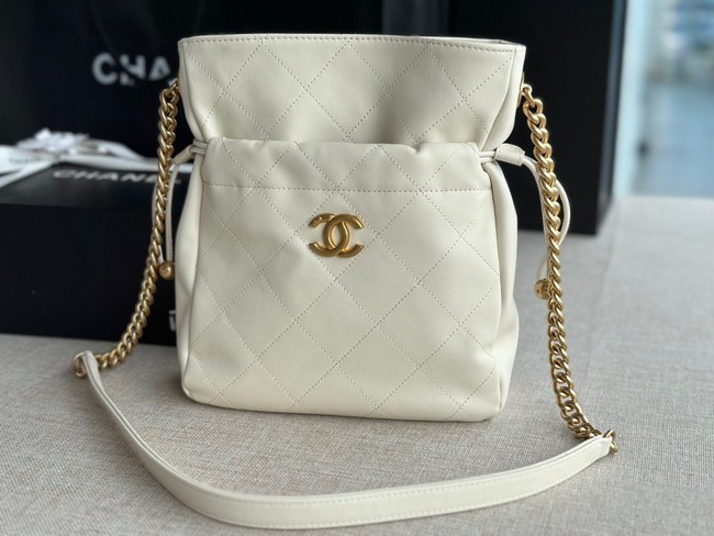 Chanel SMALL SHOPPING BAG AS2985 Cream