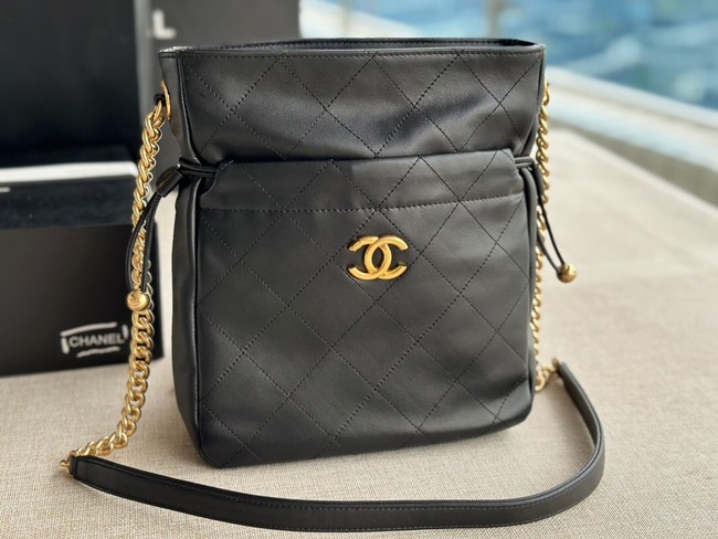 Chanel SMALL SHOPPING BAG AS2985 black