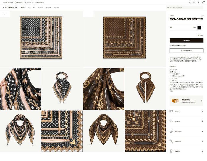 Louis Vuitton Scarf LVC00296