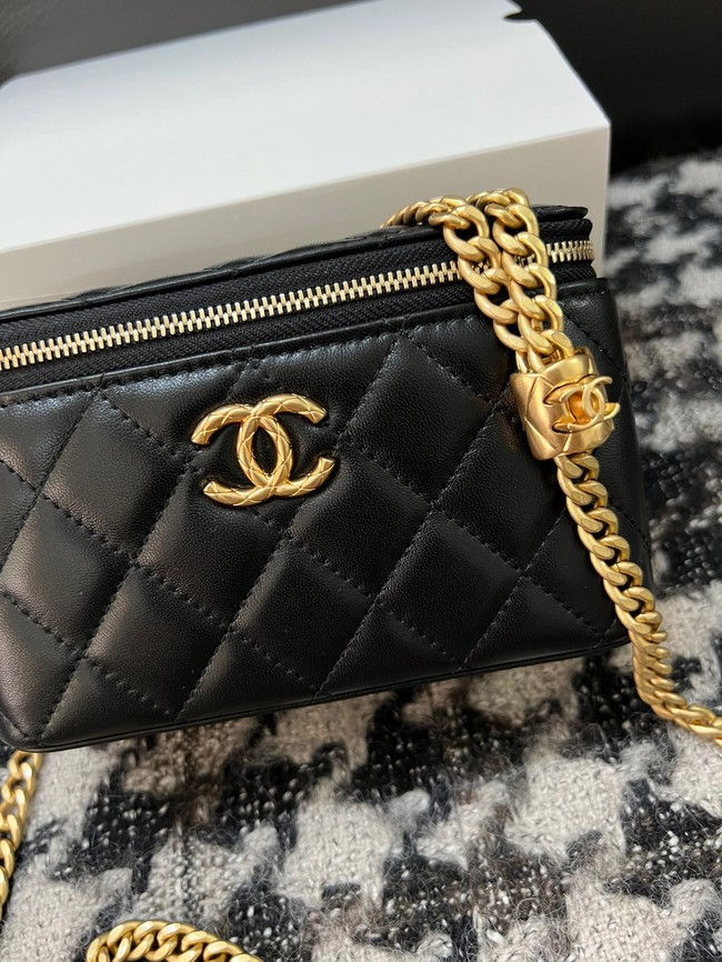 CHANEL VANITY WITH CHAIN 68106 Black