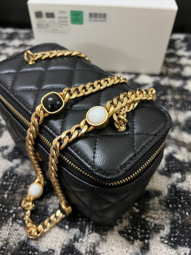 CHANEL VANITY WITH CHAIN AP2937 black