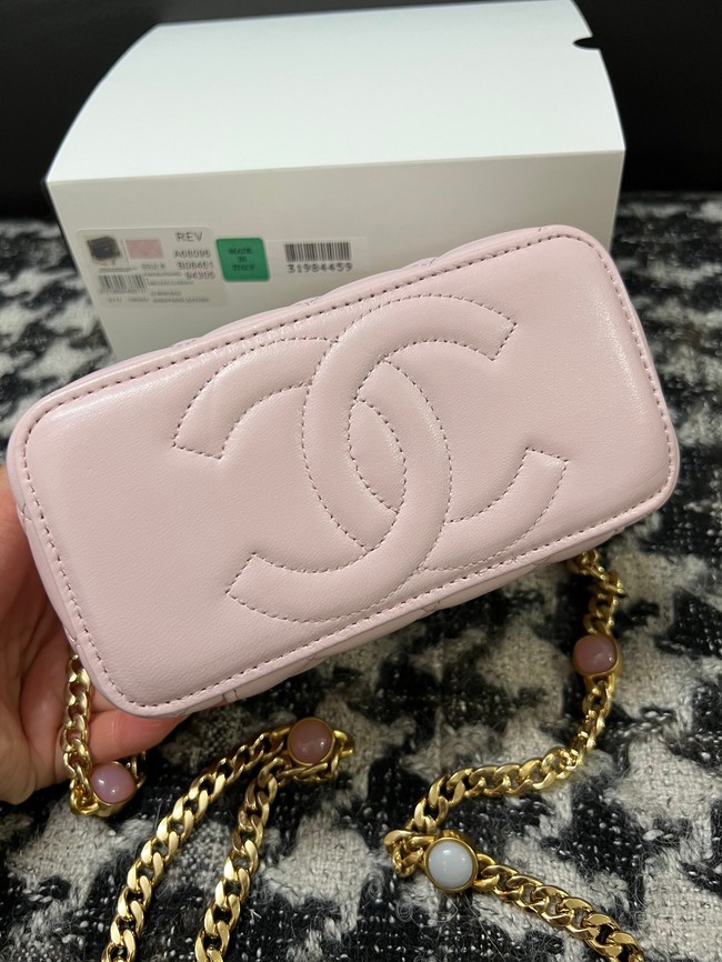 CHANEL VANITY WITH CHAIN AP2937 pink