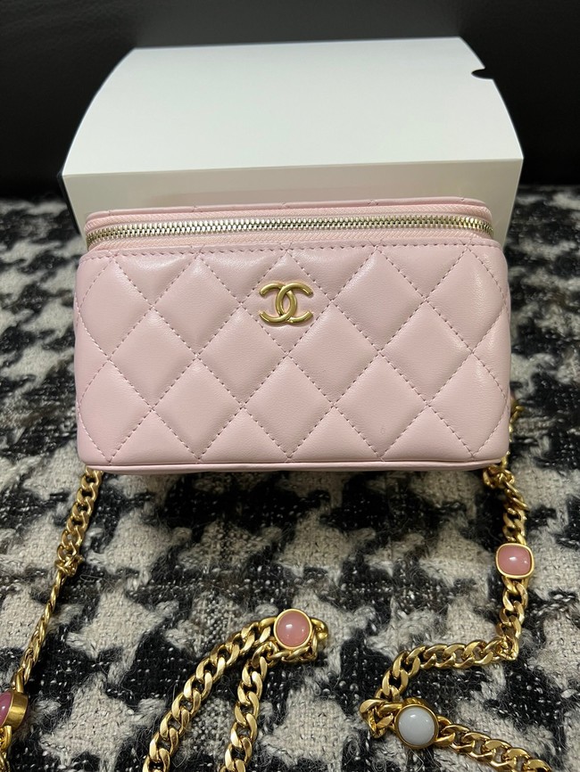 CHANEL VANITY WITH CHAIN AP2937 pink