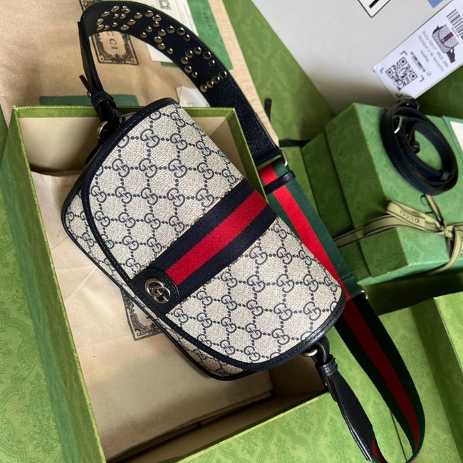 Gucci Ophidia mini GG shoulder bag 722117 Blue