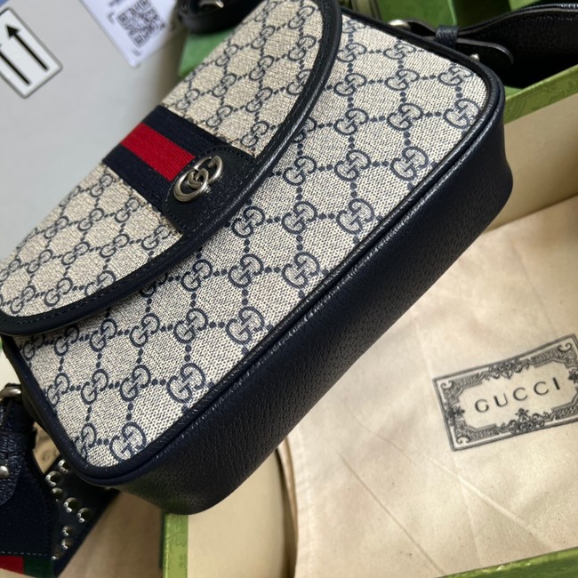 Gucci Ophidia mini GG shoulder bag 722117 Blue