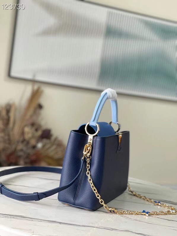 Louis Vuitton CAPUCINES BB M48865 blue&sky blue