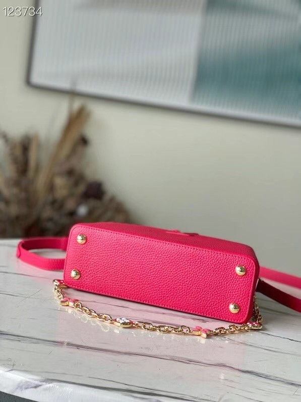 Louis Vuitton CAPUCINES BB M48865 rose&pink