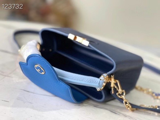 Louis Vuitton CAPUCINES MINI M20708 blue&sky blue