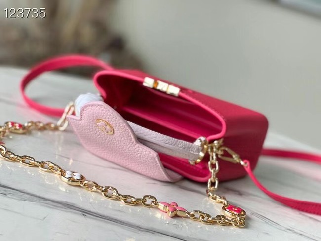 Louis Vuitton CAPUCINES MINI M20708 rose&pink