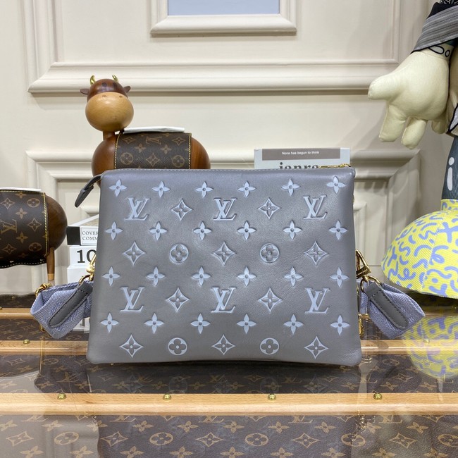 Louis Vuitton COUSSIN MM M20771 Grey&blue