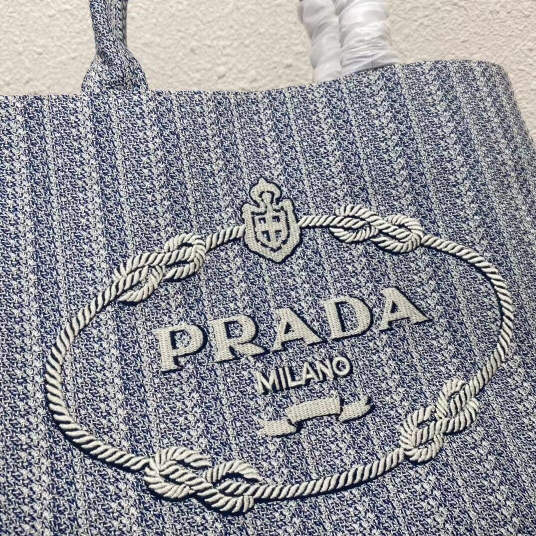 Prada SHOPPING BAG 1AV332 blue