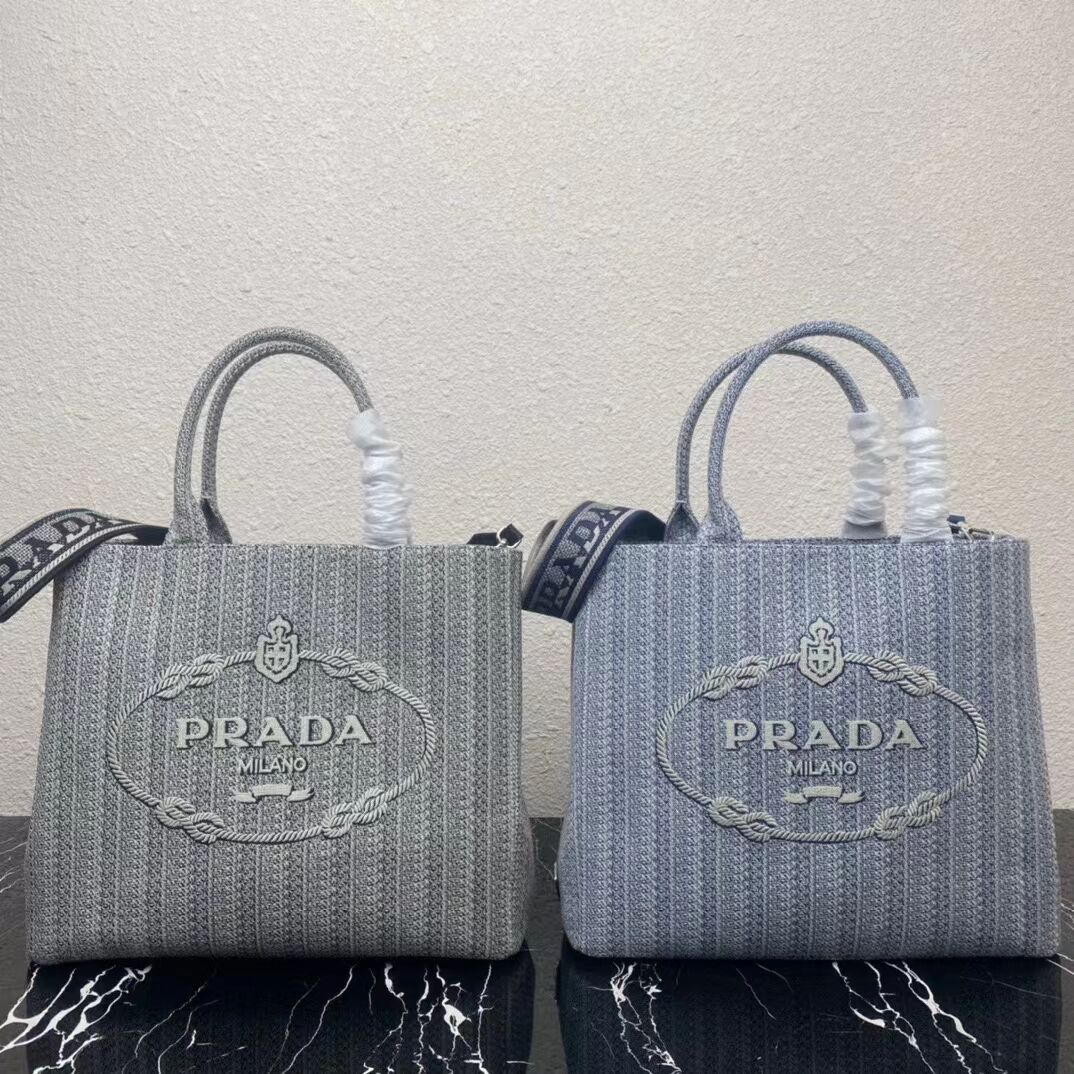 Prada SHOPPING BAG 1AV332 blue