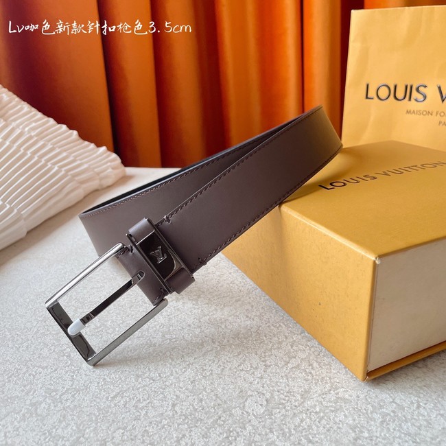 Louis Vuitton 35MM Leather Belt 7098-1