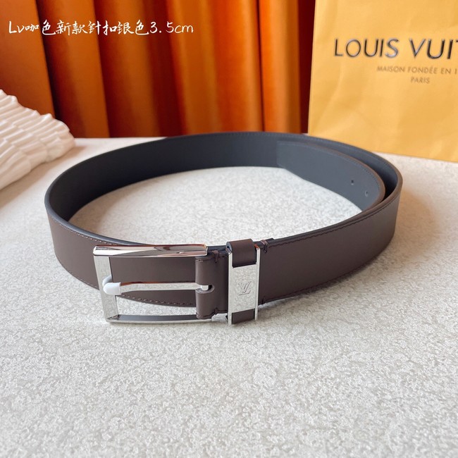 Louis Vuitton 35MM Leather Belt 7098-3