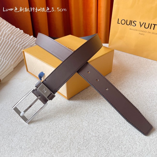 Louis Vuitton 35MM Leather Belt 7098-3