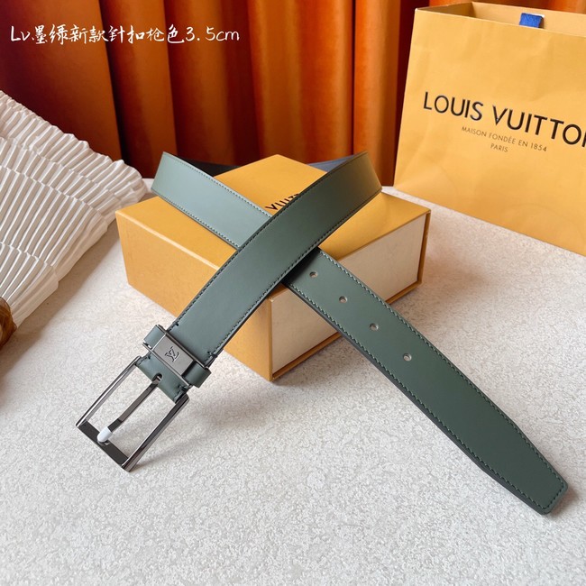 Louis Vuitton 35MM Leather Belt 7098-4