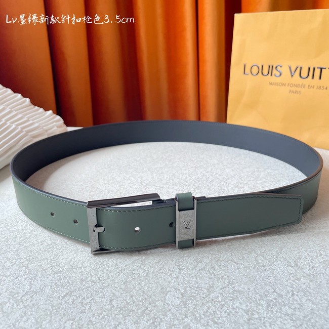 Louis Vuitton 35MM Leather Belt 7098-4