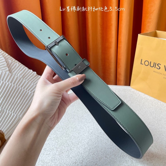 Louis Vuitton 35MM Leather Belt 7098-4