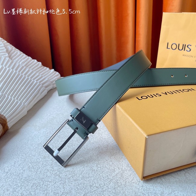 Louis Vuitton 35MM Leather Belt 7098-4