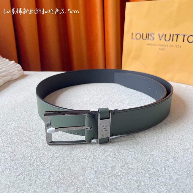 Louis Vuitton 35MM Leather Belt 7098-4