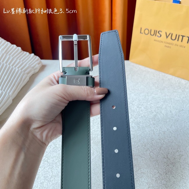 Louis Vuitton 35MM Leather Belt 7098-6