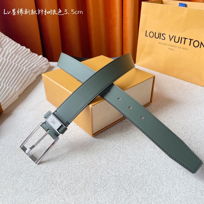 Louis Vuitton 35MM Leather Belt 7098-6