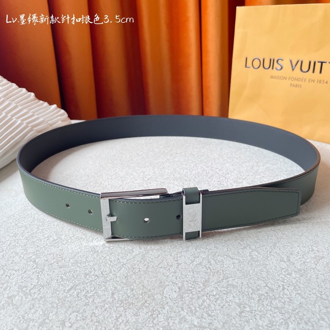 Louis Vuitton 35MM Leather Belt 7098-6