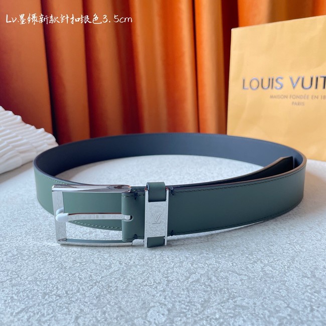 Louis Vuitton 35MM Leather Belt 7098-6