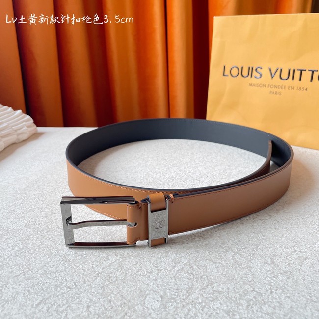 Louis Vuitton 35MM Leather Belt 7098-7