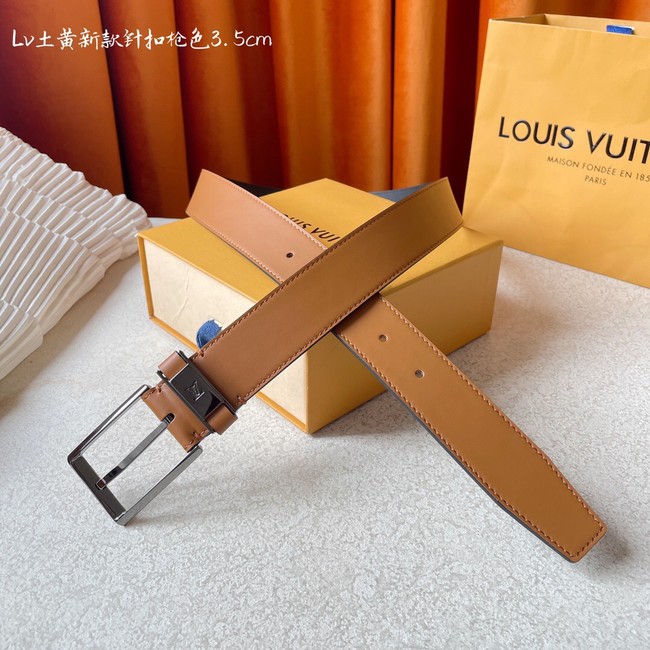 Louis Vuitton 35MM Leather Belt 7098-7