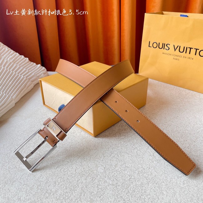 Louis Vuitton 35MM Leather Belt 7098-9