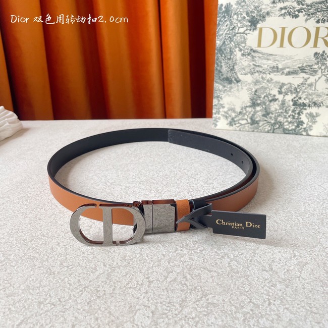 Dior 20MM Leather Belt 7102-1