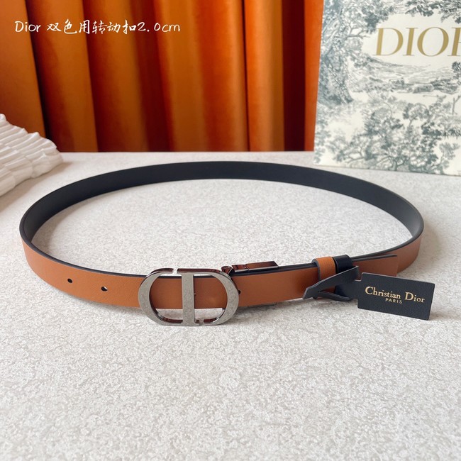 Dior 20MM Leather Belt 7102-1