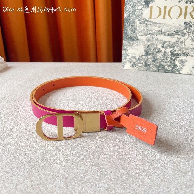 Dior 20MM Leather Belt 7102-2